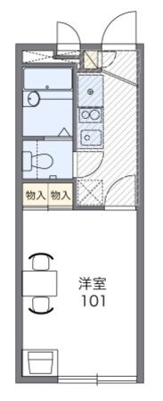 レオパレス犬山の物件間取画像